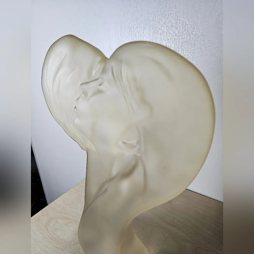 Vintage Lovers Lucite Sculpture By Mirage LTD Bohemia NY 1960s